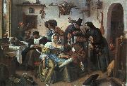 Jan Steen Beware of Luxury Germany oil painting reproduction